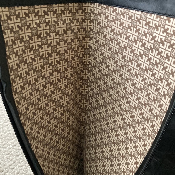 Tory Burch Vintage Buffalo Leather Over The Knee Boots - Picture 6 of 10